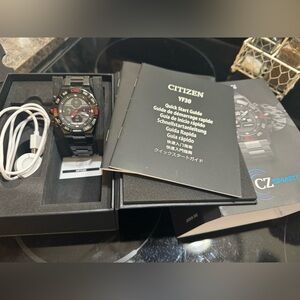 Citizen Black and Red Men's Watch
